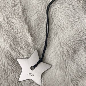 Dior star charm - silver